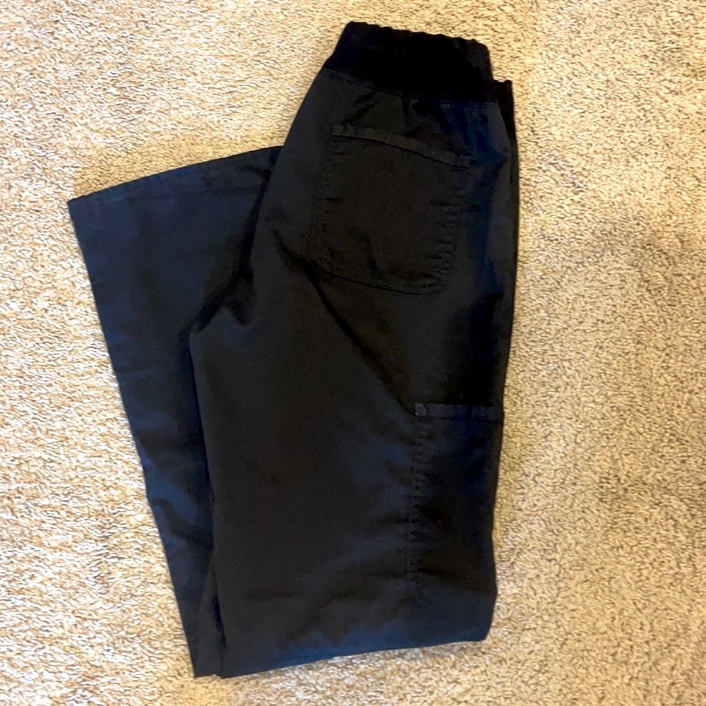 Scrub pants Cherokee workwear size small black scrub bottoms